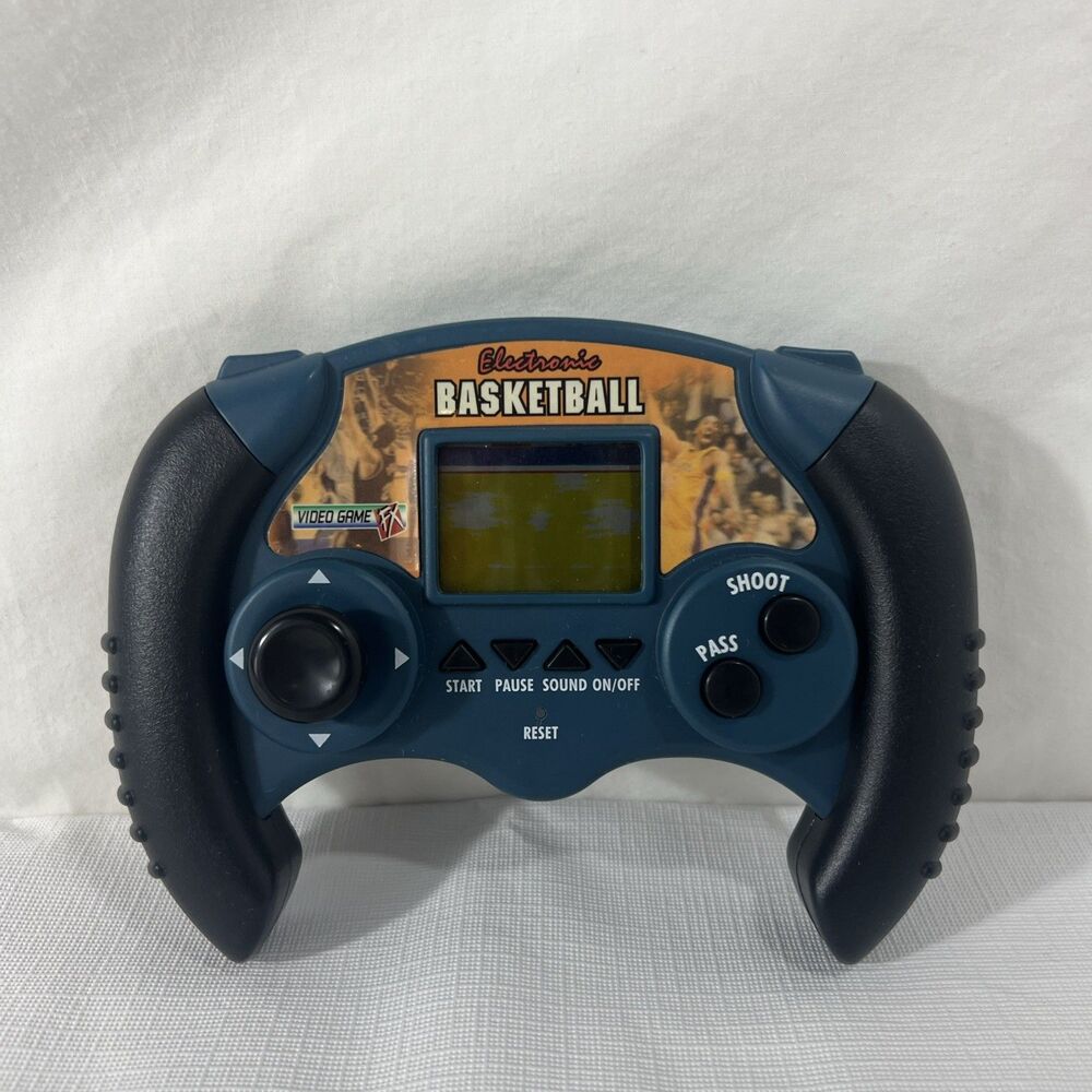 Electronic Basketball Video Game - Handheld - Works